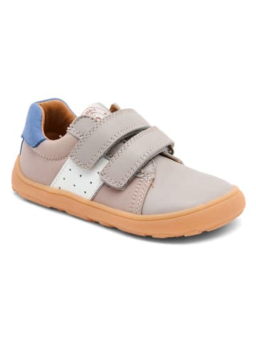 bisgaard Skórzane buty barefoot "Ricco" w kolorze szarym