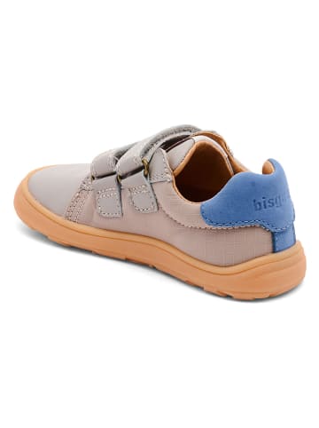 bisgaard Leder-Sneakers "Ricco" in Grau