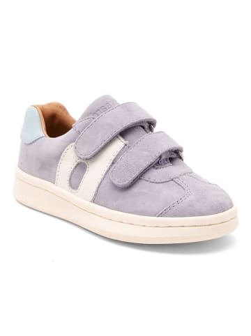 bisgaard Leder-Sneakers "Bay V" in Lila
