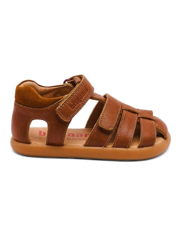 bisgaard Leren enkelsandalen "Ryle" lichtbruin