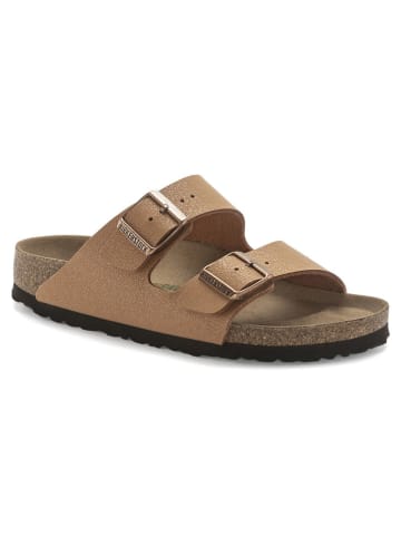 Birkenstock Pantoletten "Arizona" in Hellbraun
