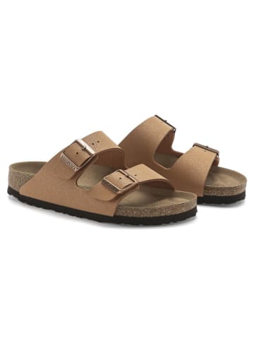 Birkenstock Pantoletten "Arizona" in Hellbraun