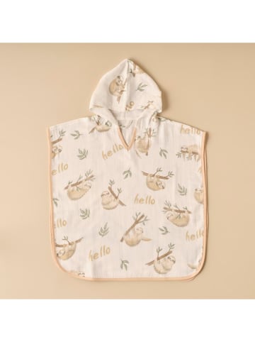 BELLA MAISON Zwemponcho beige - (L)60 x (B)60 cm