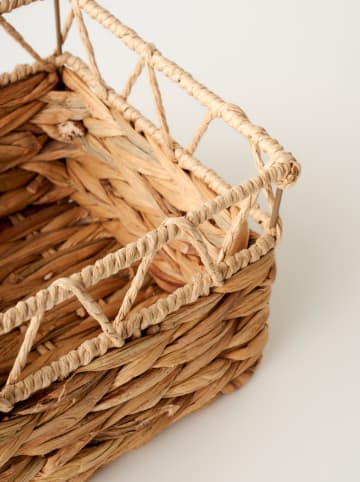 BELLA MAISON Koszyk "Vesna" w kolorze jasnobrązowym - 30 x 17 x 24 cm