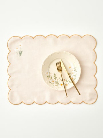 BELLA MAISON Placemat ''Scallop'' beige - (L)35 x (B)45 cm
