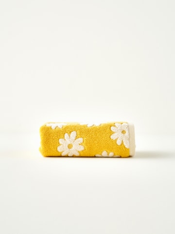 BELLA MAISON Ręcznik "Daisy" w kolorze żółtym do rąk - 90 x 50 cm