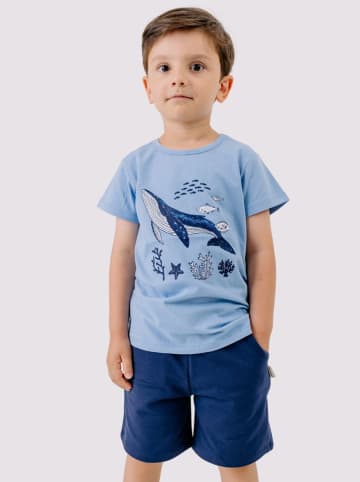 Walkiddy Szorty dresowe w kolorze niebieskim