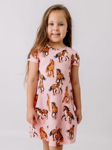 Walkiddy Kleid in Rosa