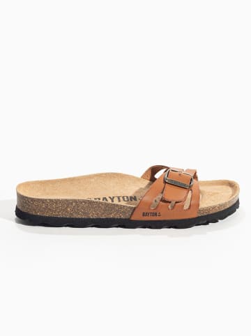 BAYTON Slippers "Anita" camel