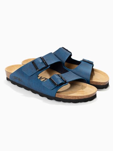 BAYTON Slippers "Atlas" donkerblauw