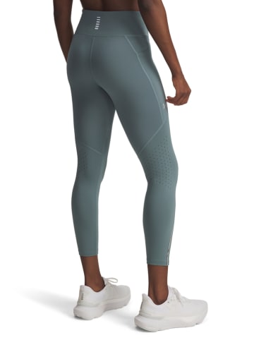 Under Armour Funktionsleggings "Launch" in Graublau
