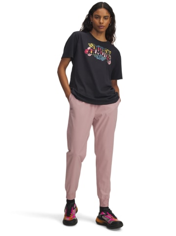 Under Armour Spodnie funkcyjne "Rival" w kolorze jasnoróżowym