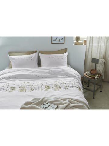 Beddinghouse Beddengoedset  "Winterly" wit/groen