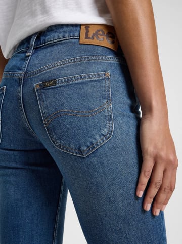 Lee Dżinsy "Jessica" - Bootcut - w kolorze niebieskim