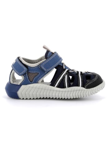 Primigi Leder-Halbsandalen in Dunkelblau