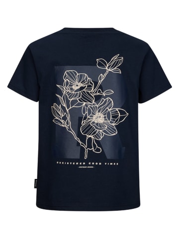 Retour Shirt "Jarno" donkerblauw