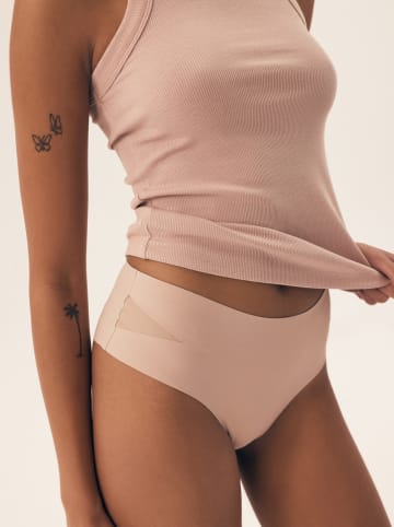 Henderson 2er-Set: Slips in Creme/ Braun