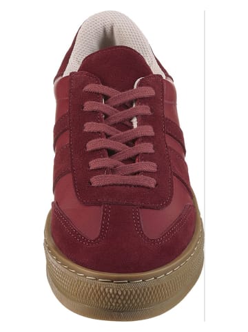 Heine Leder-Sneakers in Rot