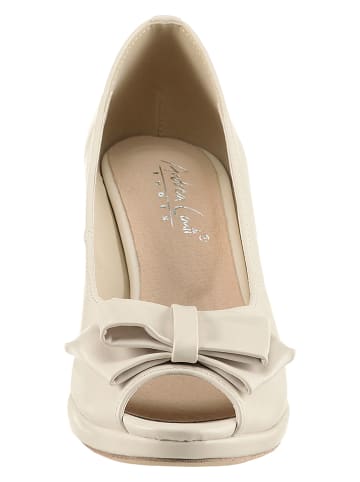Heine Peeptoes crème