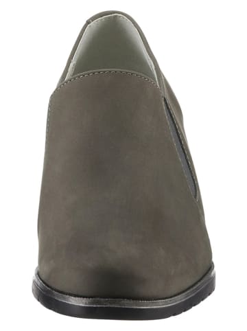 Heine Leren enkelboots antraciet