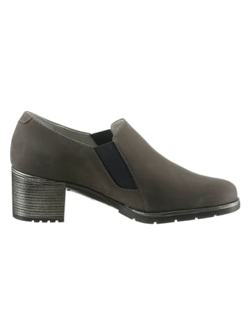 Heine Leren enkelboots antraciet
