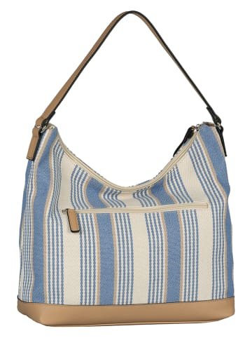 Tom Tailor Schoudertas "Gilda" blauw - (B)31 x (H)30,5 x (D)12 cm