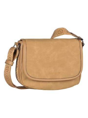 Tom Tailor Umhängetasche "Yara" in Hellbraun - (B)24 x (H)19 x (T)8 cm