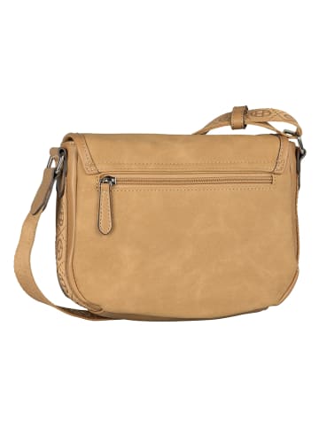 Tom Tailor Schoudertas "Yara" lichtbruin - (B)24 x (H)19 x (D)8 cm