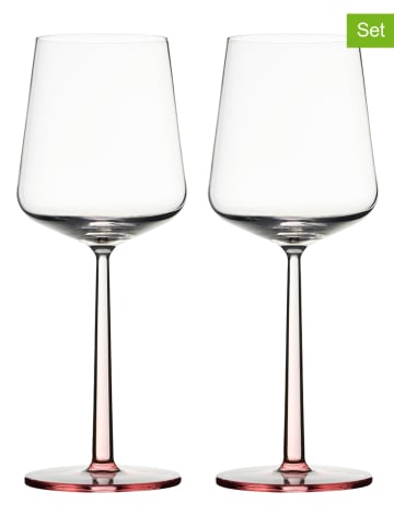 iittala Kieliszki (2 szt.) w kolorze jasnoróżowym do czerwonego wina - 450 ml