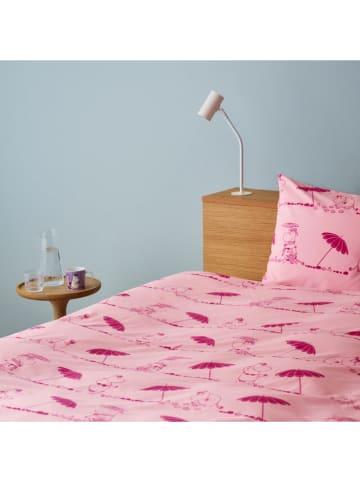 Moomin Beddengoedset "Gorgeous" lichtroze/roze