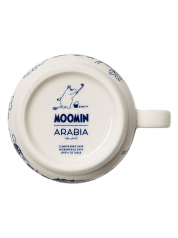 Moomin Kop "Haru" wit/blauw - 300 ml
