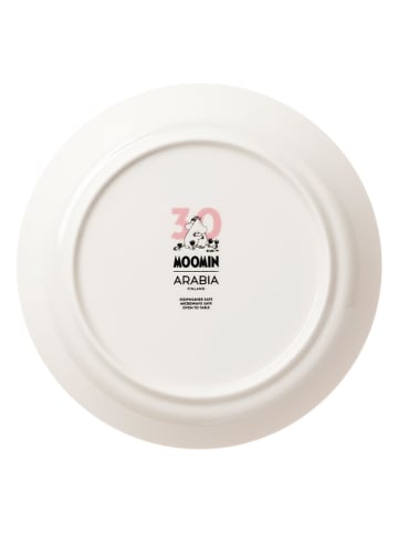 Moomin Dessertteller "Love" in Rosa/ Weiß - Ø 19 cm