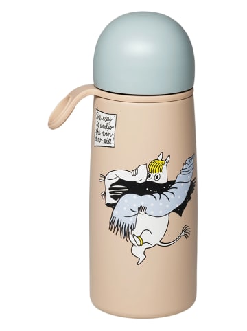 Moomin Thermofles "Holiday Rush" lichtblauw/beige - 450 ml