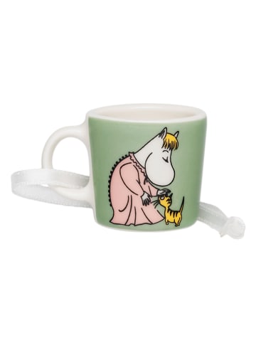 Moomin Mini-Tasse "Loving Care'' in Grün/ Weiß - 12 ml