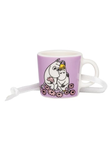Moomin Mini-Tasse "Sweethearts'' in Lila/ Weiß - 12 ml