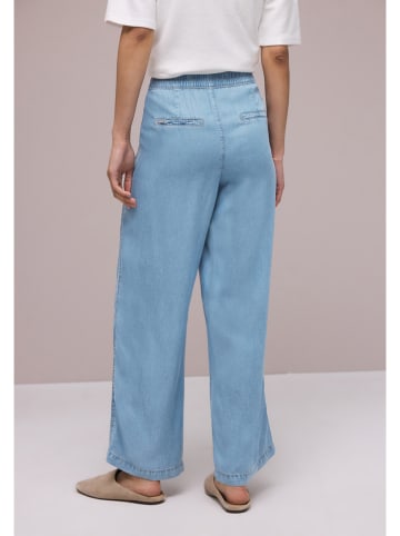 Street One Broek lichtblauw