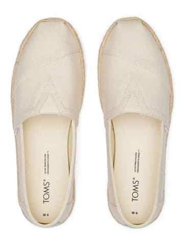 TOMS Espadrilles crème