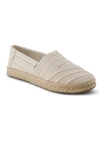 TOMS Espadryle w kolorze kremowym