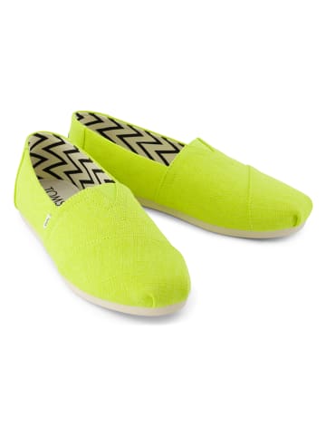 TOMS Slipper in Grün
