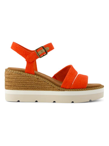 TOMS Sleehaksandalen rood