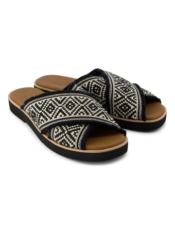 TOMS Slippers zwart/crème