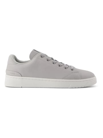 TOMS Leder-Sneakers in Grau