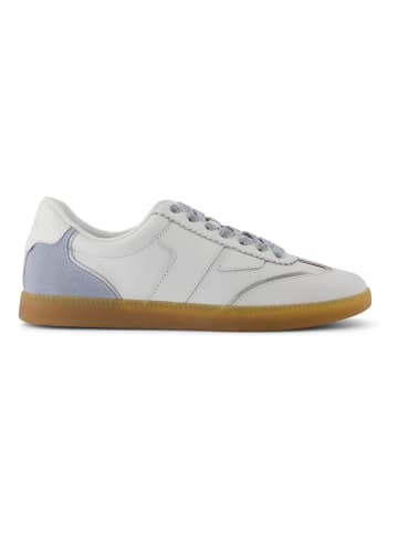 TOMS Leren sneakers wit/lichtblauw