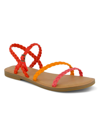 TOMS Sandalen in Rot/ Orange