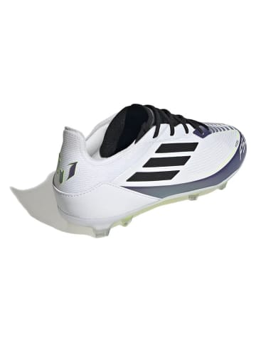 adidas Nocken-Fußballschuhe "F50 Messi Pro FG" in Weiß