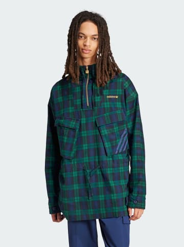adidas Windbreaker donkerblauw/groen