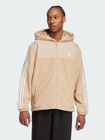 adidas Sweatjacke "Originals Adicolor 3-Stripes" in Beige
