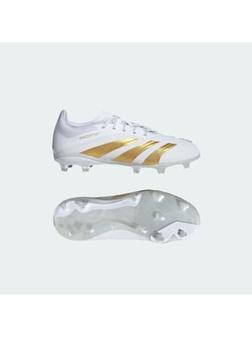 adidas Nocken-Fußballschuhe "Predator Elite FG" in Weiß