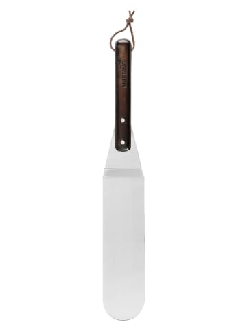 Mustang. Pannenlikker zilverkleurig - (H)50 cm
