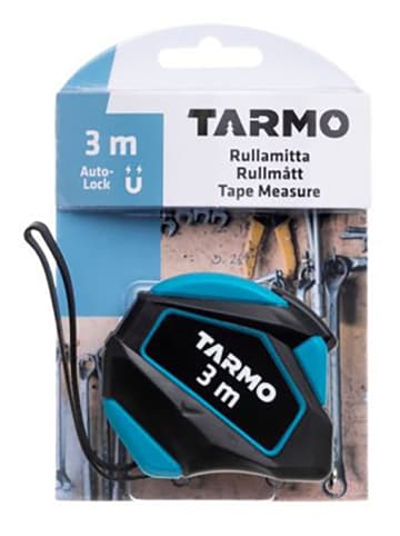 Tarmo Maßband  in Schwarz/ Hellblau - 3 m